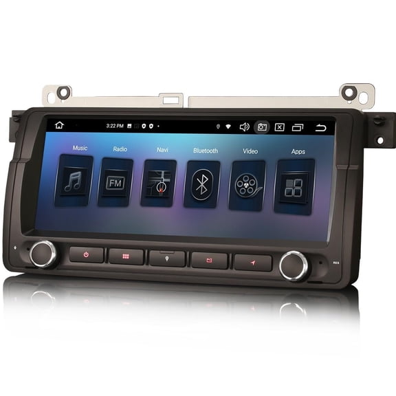 [4G+64G] 8-Core Android 13 Car Stereo for BMW 3er E46 Rover 75 M3 MG ZT GPS Navi Carplay Android Auto DSP Bluetooth A2DP DVB-T2 WiFi DAB+DVR