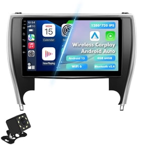 4G 64G Android 13 Car radio for Toyota Camry 2015-2017 Multimedia Stereo Wireless Carplay Android Auto Autoradio Navigation GPS WIFI Mirror link Camera FM BT