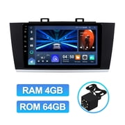 4G 64G Android 14 Car Stereo Radio for Subaru Outback Legacy 2015-2018 CarPlay GPS FM BT WiFi