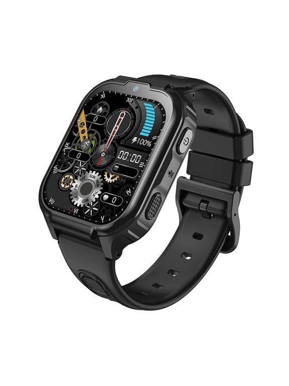 4G Android Smart Watch for Kids with 1.83 inch IPS Screen-Black