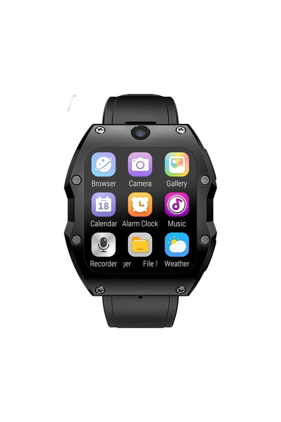 4G Android Smartwatch 4GB+128GB Dual Camera Smartwatch Phone for Men Women