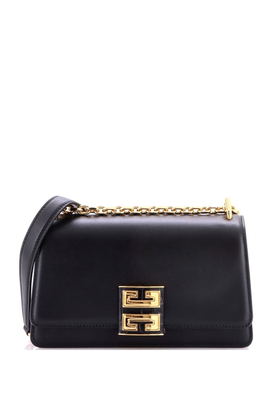4G Cube Chain Top Handle Bag Leather Small By Rebag