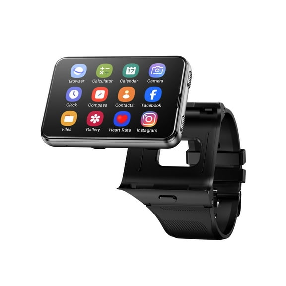4G LTE Android 11 Smartwatch 4GB+64GB 2.88-inch Removable Screen Camera Outdoor Sports Watch