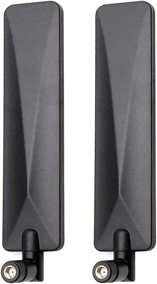 4G LTE Cellular Antenna RP-SMA Male 9dBi 2-Pack for Trail Game Camera, Wireless Router - Compatible with Spypoint, Stealth Cam, Cuddeback Trail Cam & Security Camera