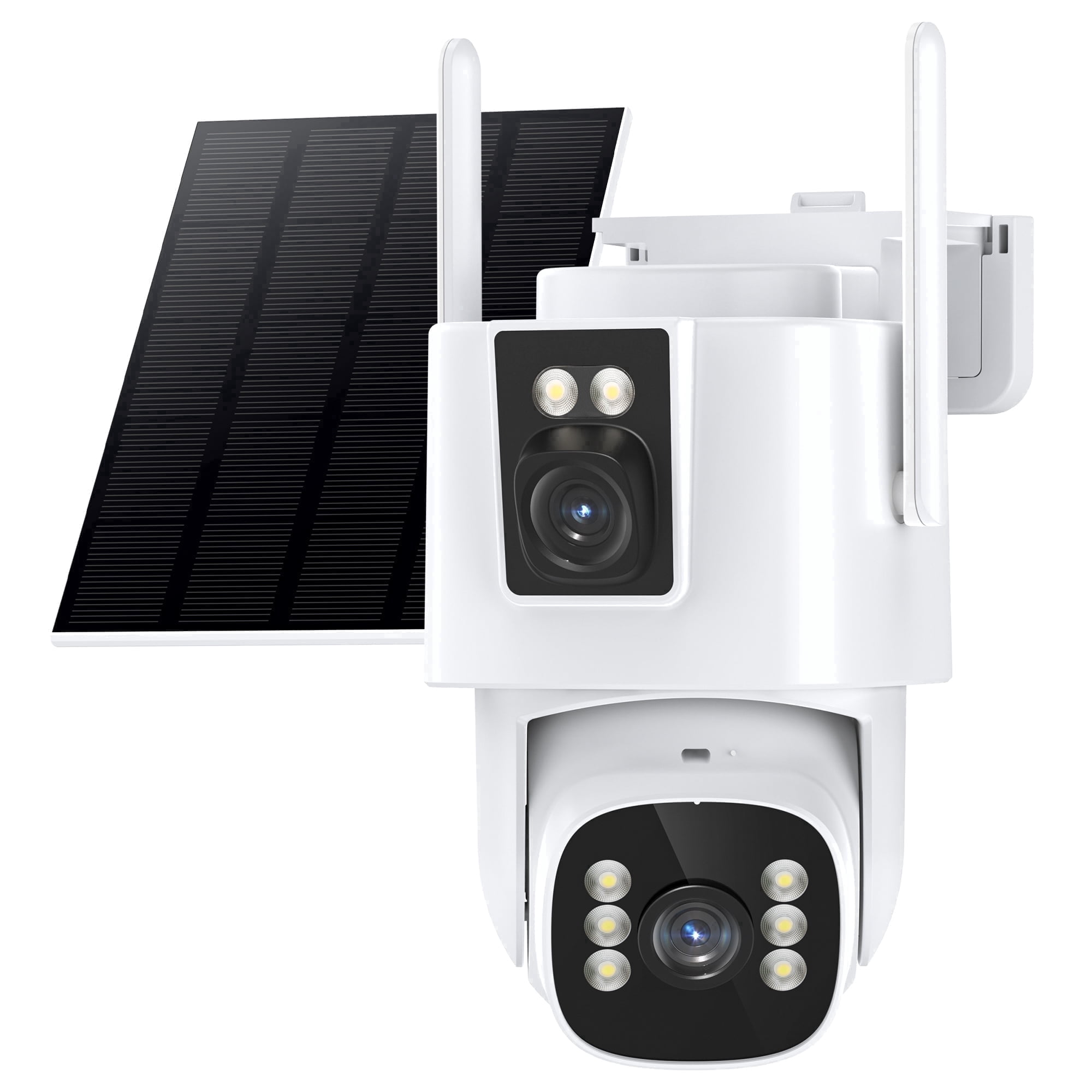 No WiFi Cellular Security Camera for Farm, Cabin & Jobsite, 4G LTE, 24/7 Recording, Solar Powered, Night Vision, 32GB SD