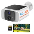 4G LTE Cellular Security Camera Outdoor Wireless, 365-Day Unlimited ...