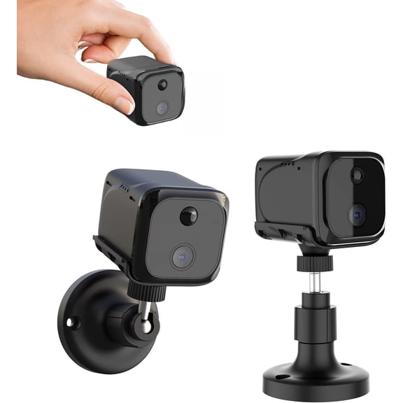 4G LTE Cellular Small Camera, No WiFi Camera with Night Vision, PIR Motion, SIM Card, 20-Day Standby, Portable Survelliance Cam for RV, Indoor, Barn, Farm