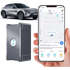 4G LTE GPS Tracker for Vehicles, Subscription Required Real-Time Car Tracker Device Hidden Tracking Devices Unlimited Updates,Magnetic