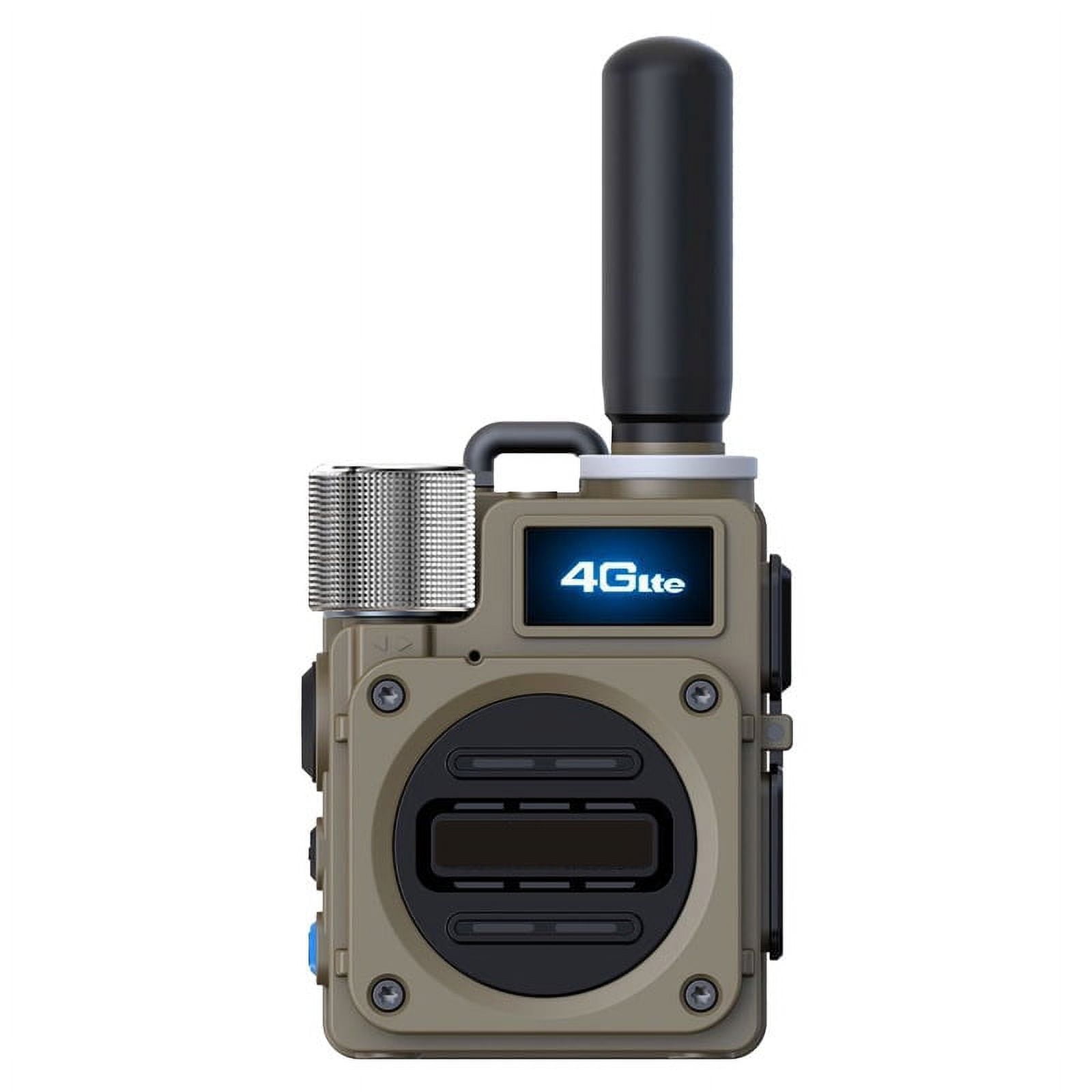 4G LTE IP Network POC Radio Long Range GSM Handheld Walkie Talkie Real PTT SIM Card Walkie