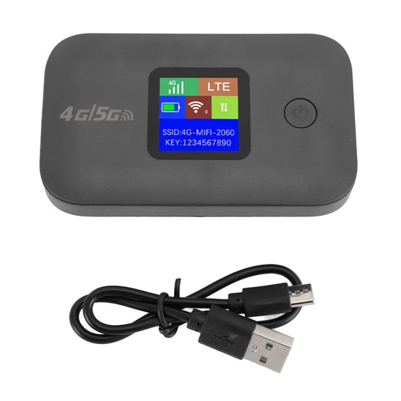 4G LTE Mobile Hotspot, 3000mAh Battery, Connects Up To 10 Devices, Stable Secure Wireless Access