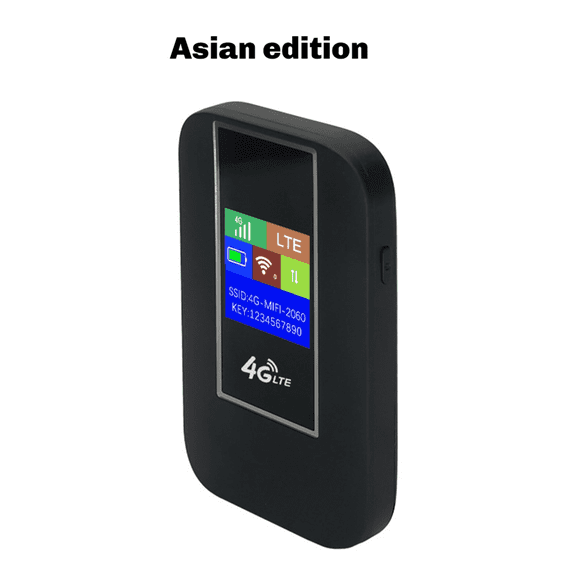 4G LTE Mobile WiFi Router with SIM Card Slot 150Mbps Pocket Hotspot Portable WiFi Router for Home Office RV Camping A