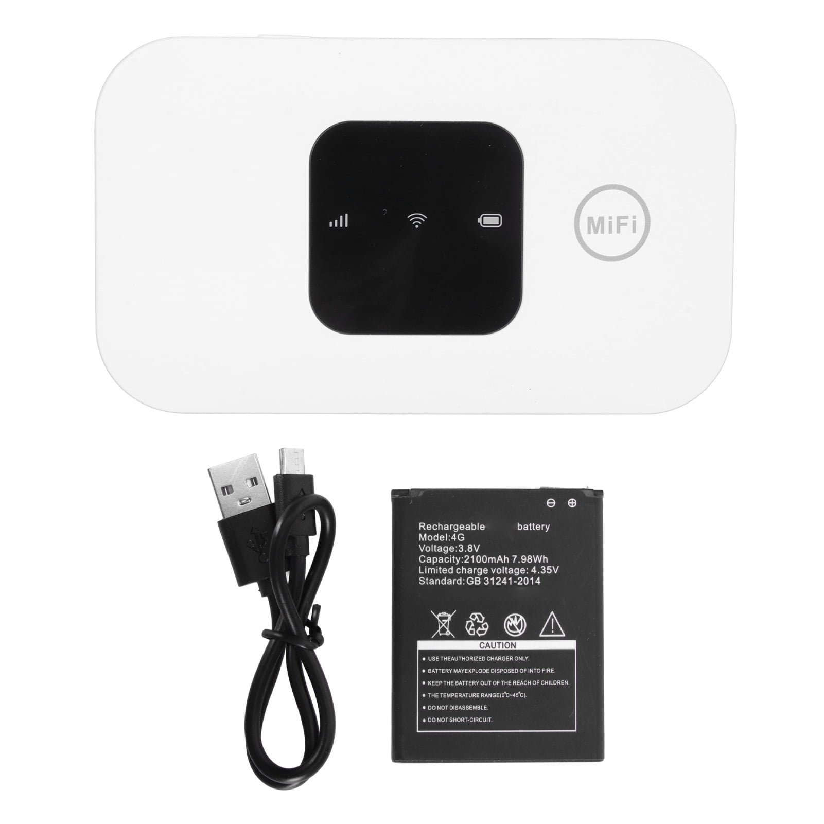 4G LTE Mobile Wifi Hotspot with SIM Card Slot for Travel Support 10 Users Portable Wifi Hotspot