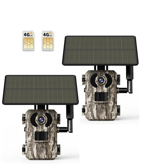 4G LTE Solar Cellular Trail Camera