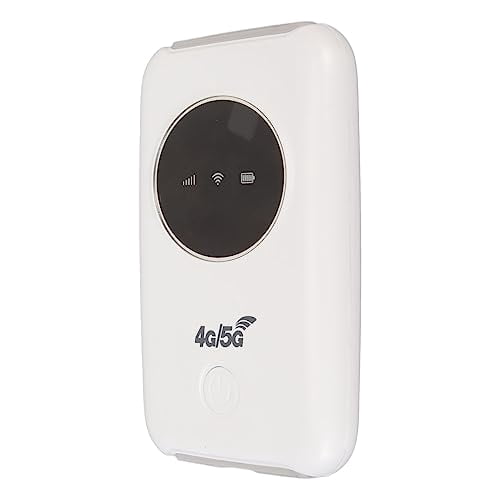 4G LTE USB WiFi Modem, 300Mbps Unlocked Mobile 5G WiFi Router SIM Slot, Pocket Mobile Hotspot Travel Portable WiFi Hotspot, Up to 10 Users