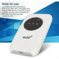 thumbnail image 1 of 4G LTE Unlocked 5G WiFi Hotspot Device 300Mbps Router SIM Card Slot Mobile Router Bui, 1 of 2