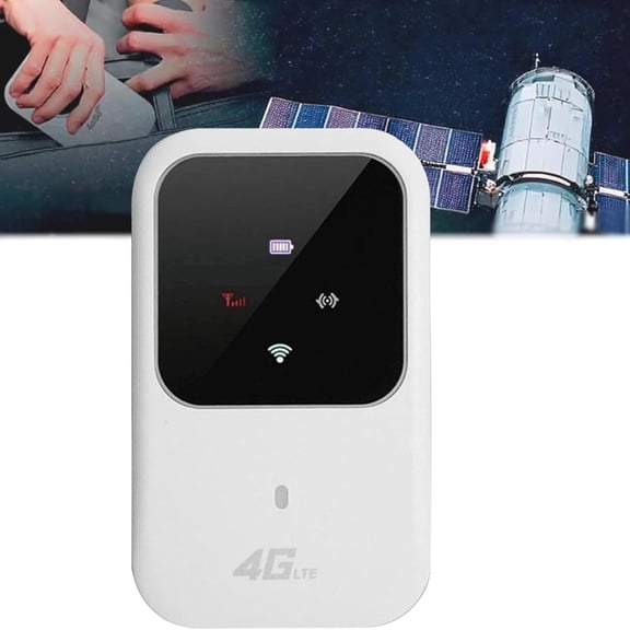 4G LTE Wireless Portable Router – SIM Card Slot Mobile WiFi Hotspot, Pocket Size for Travel, Office & Home Use