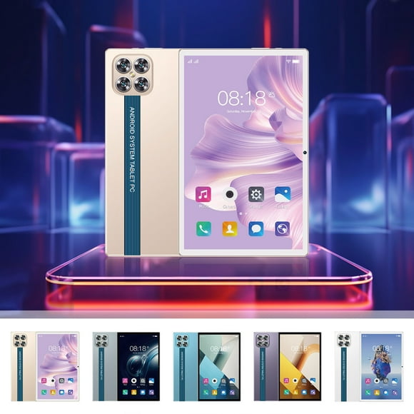 4G LTE android Tablet, 10.1-inch HD Display, 32GB RAM + 256GB Storage, Dual SIM WiFi, Dual Cameras, Lightweight Design, for Learning/Gaming, office Productivity, Travel Companion, android Soulcaz
