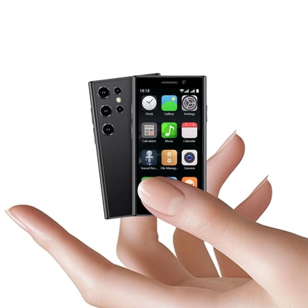 4G Mini Smartphone, Face Unlock, Easy to use, 3.0 inch HD Screen, Android System , Dual SIM Slot, Mini Phone, 2000mAh, WiFi, Bluetooth, GPS, Presidents Day , Easter gift