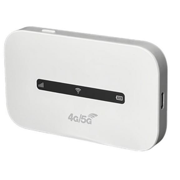 4G Mobile WiFi Router 4G LTE Wireless Pocket Mobile Hotspot with SIM Card Slot Modem Router(Applicable in Europe),1 x 4G Mobile WiFi Router,White