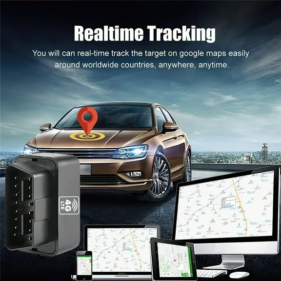 4G OBD Discreet GSM GPS Tracker - Reliable Tracking Tracking Devices
