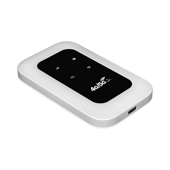 4G Portable Wireless Router Mobile Wifi Hotspot With Sim Card Slot For Travel Home And Car Use High Speed Internet Sharing Device With Built-In Firewall And 150Mbps Speed Weighing 0.25 Pou