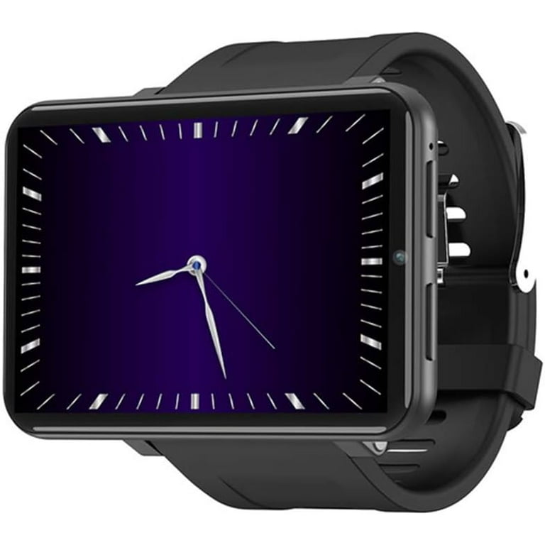 4G Smart Watch 2.86 inch Screen Android 7.1 5MP Camera 2700mAh Battery Smartwatch for Men Men s Size 3GB 32GB Black