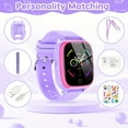 thumbnail image 1 of 4G Smart Watch for Kids with GPS Tracker, Texting and Calling, Kids Watch for Ages 4-12 - Includes 2 Way Call, Video Call, Chat, SOS Alerts, App - Fun & Educational Birthday Gift Idea, 1 of 15