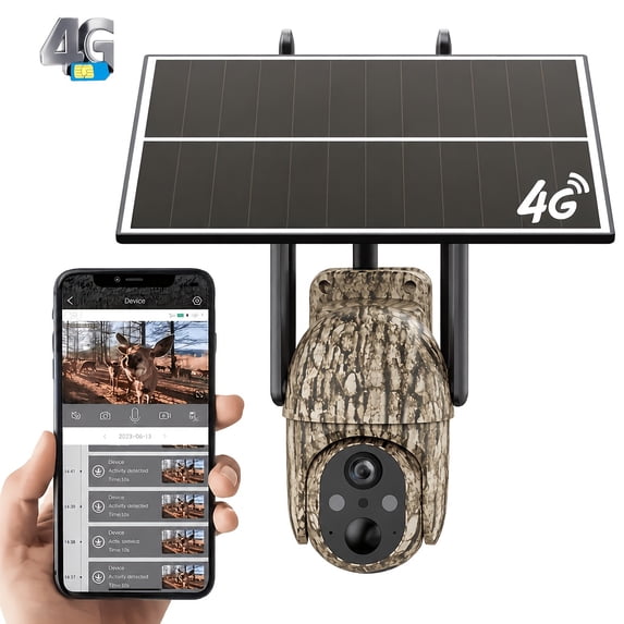 4G Solar Cellular Trail Camera