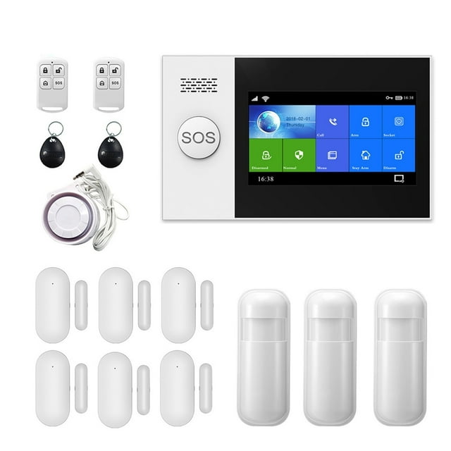 4G Tuya Wireless Home GSM Home Security With Motion Detector Sensor