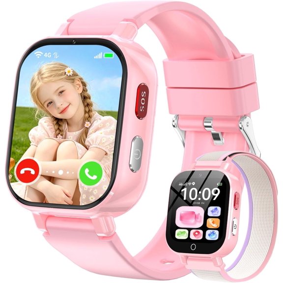 4G Watch Phone for Boys Girls with GPS, Watch Call