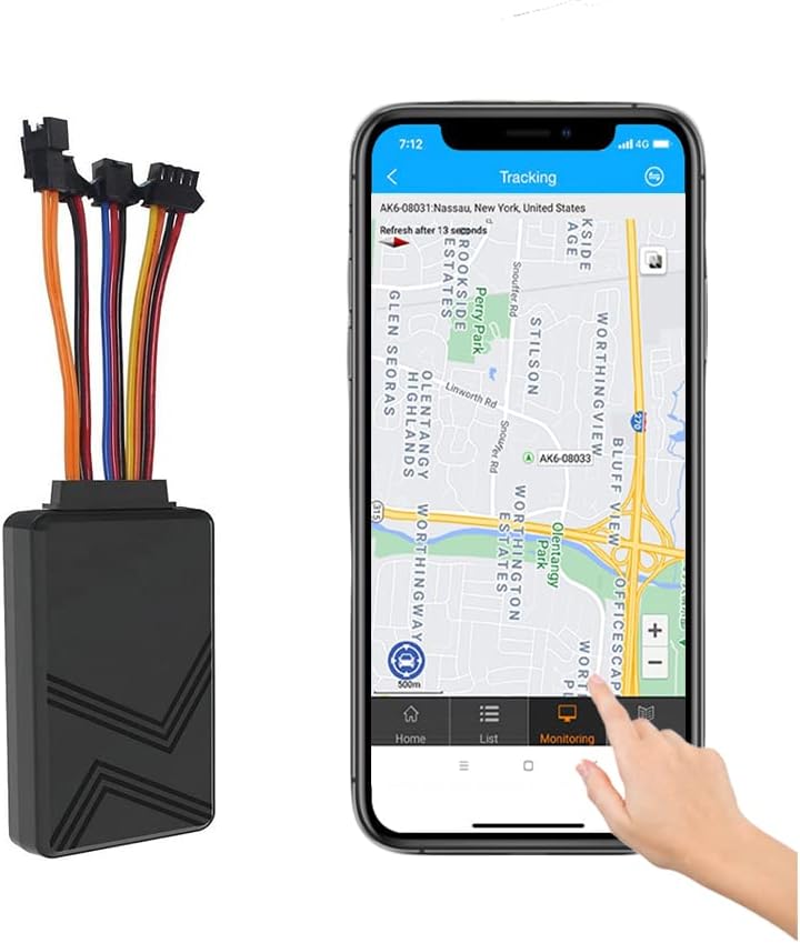 4G Wired Car GPS Tracker for Vehicles with One Month Subscription Real