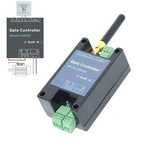 4G Wireless Gate Opener G202 for Secure Remote Access to Your For Doors