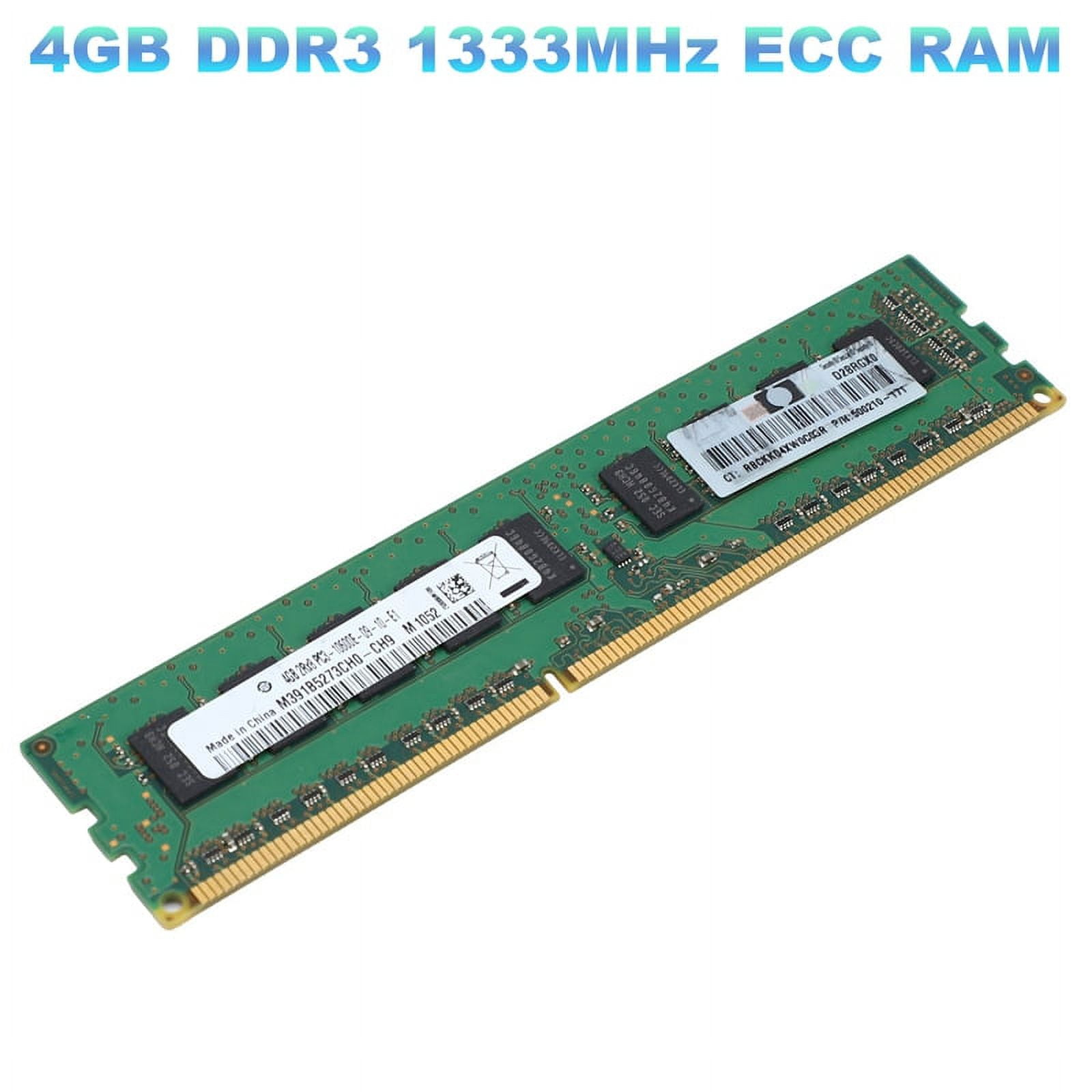 4GB 2RX8 PC3-10600E DDR3 1333MHz ECC Memory RAM Unbuffered