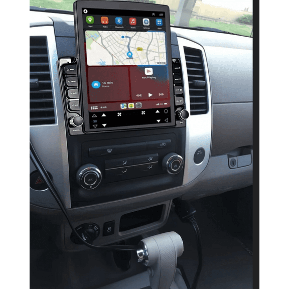 4GB+64GB 9.7 Inch Car Stereo Radio Compatible For Ram 1500 2009-2012 Android 15 GPS Navi Head Unit Fit for Carplay Android Auto WiFi Bluetooth RDS DSP Car Player SWC Mirror Link