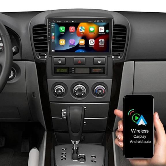 4GB+64GB, 9-Inch Car Stereo Radio for Kia Sorento 2004-2008, Android 15 System - Built-in DVR & AHD Camera, GPS Navigation, Supports CarPlay/Android Auto, Bluetooth/WiFi, Steering Wheel Control