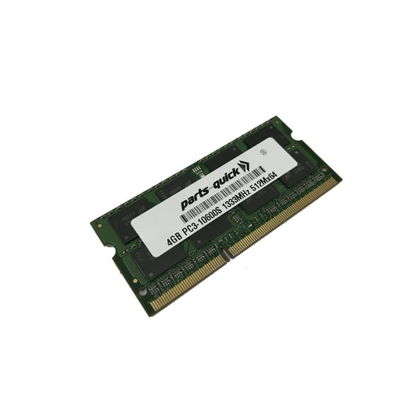 4GB Compatible Memory Upgrade for Dell Studio XPS 13 (1340), Dell Studio XPS 16 (1640), (1645), (1647) DDR3 PC3-10600 RAM (PARTS-QUICK BRAND)