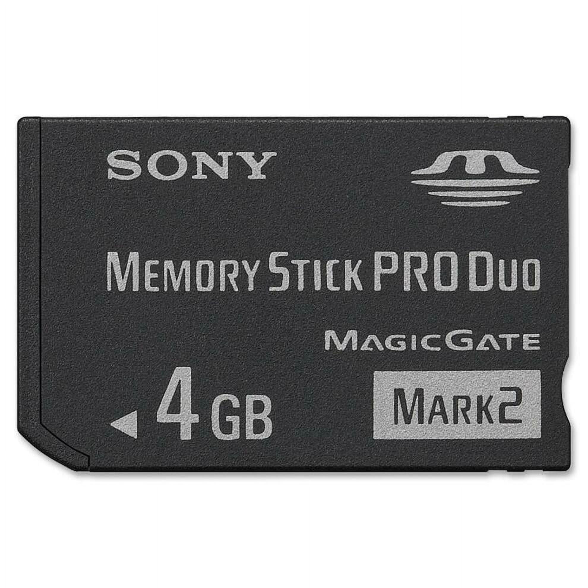 4GB Memory Stick PRO Duo Media