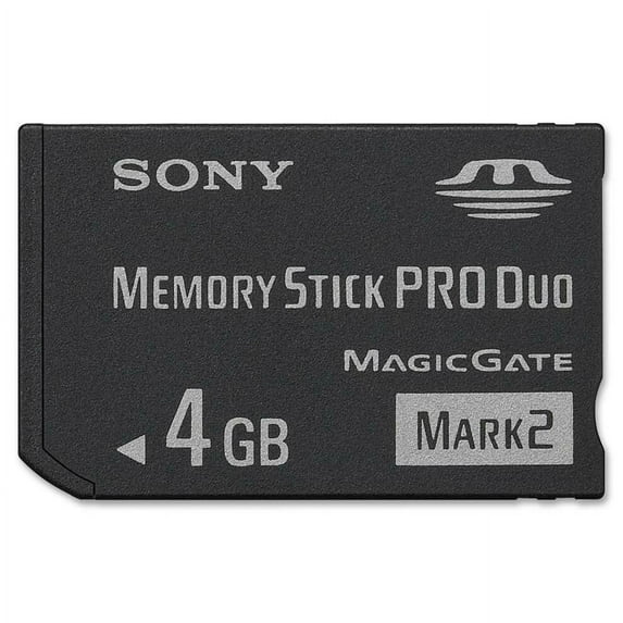 4GB Memory Stick PRO Duo Media