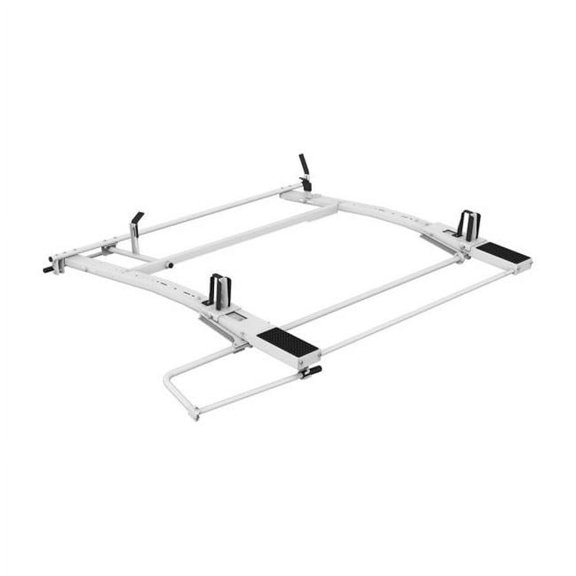 4GMSCD Combo Ladder Rack Kit - Drop Down Clamp - GM Low Roof Transit - Rust Resistant