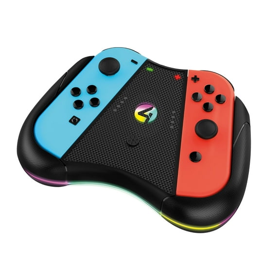 4Gamers Light Up Play & Charge Controller - Compatible with L&R Switch Joy Con Controllers