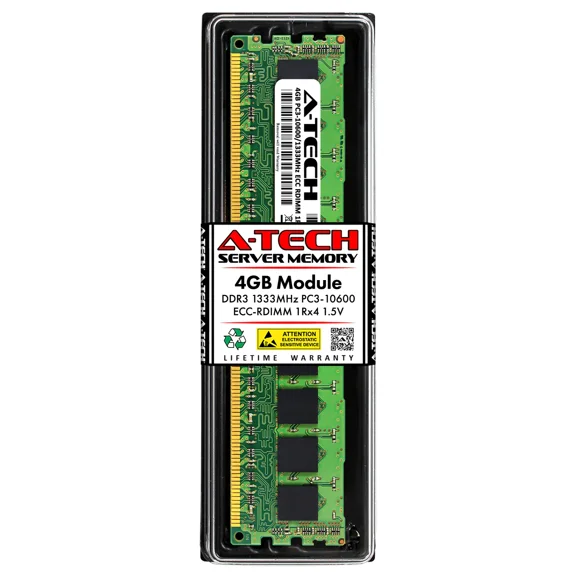 4Gb Ddr3 Pc3-10600 Rdimm (Hynix Hmt351R7Cfr4C-H9 Equivalent) Server Memory Ram
