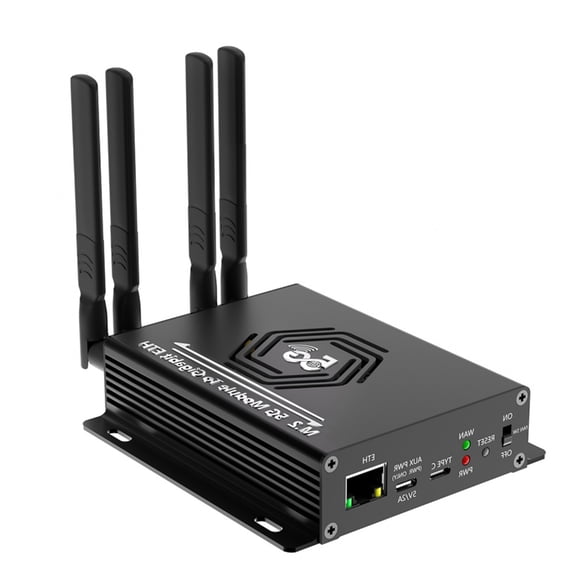 4Ghz/5Ghz Module to USB3.0 Adapter Auxiliary Power USB3.0 Converter With Card Slot RJ45 Port Adapter for PC