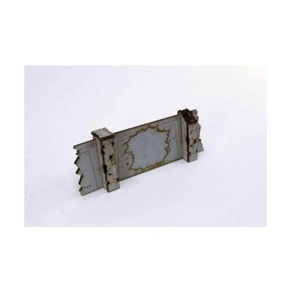 4Ground Breached Outpost Wall (Unpainted) New