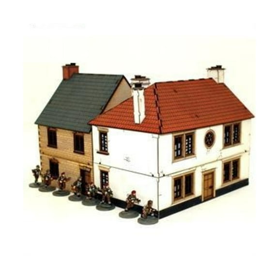 4Ground Corner House (Pre-Painted) New