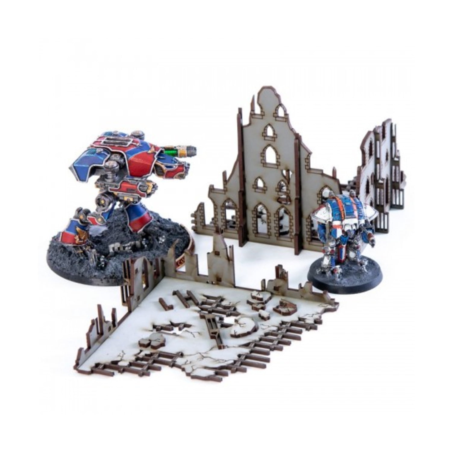 Micro Hab 4Ground Destroyed Micro Scale Hab Block #1(Unpainted) New - Walmart.com