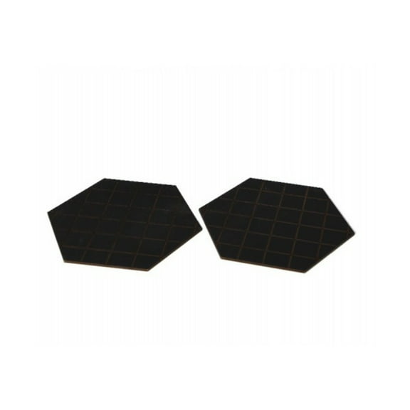 4Ground Industrial Sector - Hex Bases (Black) (Pre-Painted) New