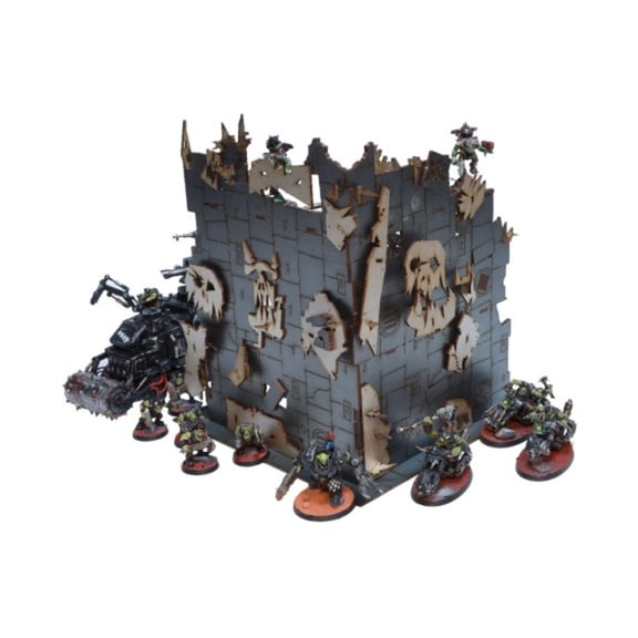 4Ground Skrapheap Ruins - Large L-Shape 1 (Pre-Painted) New