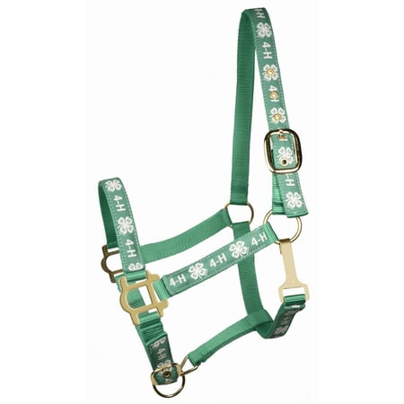4-H Classic Adjustable Nylon Halter w/Snap Horse