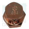 thumbnail image 1 of 4H SPLIT BOLT CONNECTOR BY PREMISA™ FOR 8 THRU 4 AWG BRAIDED OR SOLID CU CONDUCTORS UL LISTED - 10 (TEN PACK), 1 of 5