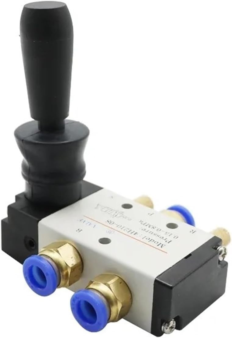 Valvola Manuale Pneumatica 4H210-08, 5 Vie 2 Posizioni, 1/4 PT, Con Raccordi E Silenziatore - Foto 5